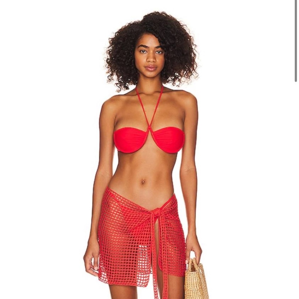 Bananhot St Tropez Top in Red Fire